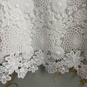 J. Jill Floral Crochet Lace Tank Top